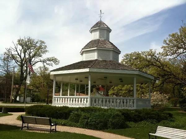 Gazebo in Bartlett Park, Bartlett, IL